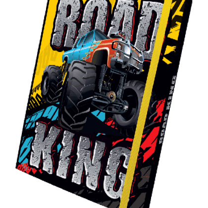 Fascikla A4 sa gumom 3D-ROAD KING