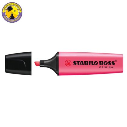 Stabilo text marker-roze