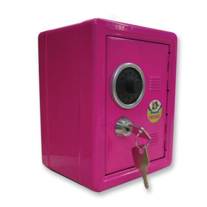 Kasica trezor roze