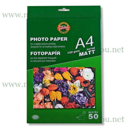 Mat foto papir A4 Mat 120g