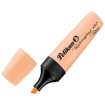 Pelikan text marker-pastel narandžasti