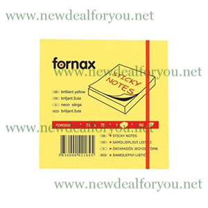 Blok listici Fornax zuti 100L